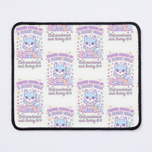 Item preview, Proud Mama of 5 Sweet Girls designed and sold by Itsheartshop.