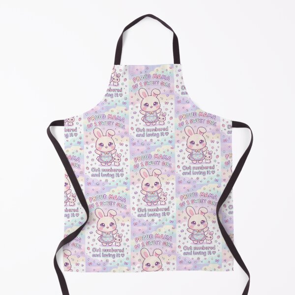 Item preview, Kawaii Rabbit Proud Mama of 1 Sweet Girl designed and sold by Itsheartshop.