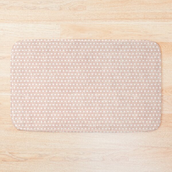 Item preview, Vintage Polka Dots Blush Pink and Cream designed and sold by LoveAlways-AEP.