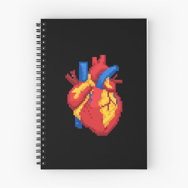 Item preview, Pixel Anatomical Heart designed and sold by tamsclub.