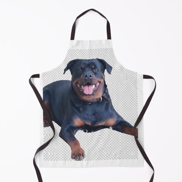 Item preview, Happy Rottweiler Dog Smiling Portrait designed and sold by miraldymelody.