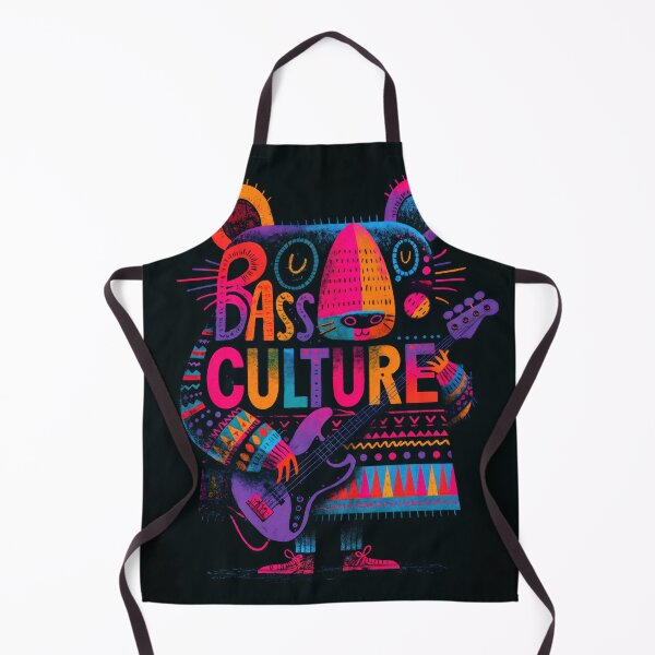 Item preview, Wall Art - Postcard:  Bass Culture Neon Groove designed and sold by ForeverPrintsOK.