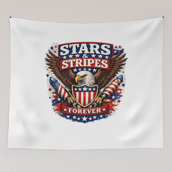 Item preview, 4th of July Independence Day - Stars & Stripes Forever Eagle designed and sold by Special T-Shirts.