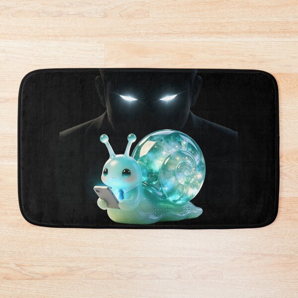 Item preview, Emerald Snail - Slacker Alert: The Boss is Watching You designed and sold by ABYSSLAB.