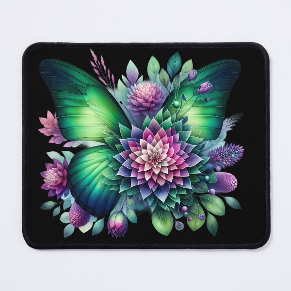 Item preview, Emerald Bloom Butterfly designed and sold by EvaKlein68.
