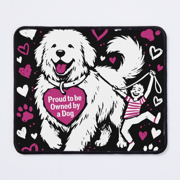 Item preview, Proud to Be Owned by a Dog Funny Dog Parent designed and sold by XYZ LAB by Jesuperman.