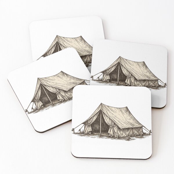 Item preview, Title Vintage Camping Tent Outdoor designed and sold by KrungiT Design .