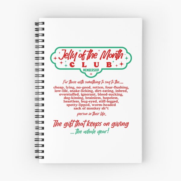 Item preview, Jelly of the Month Club Membership - Christmas Vacation designed and sold by darklordpug.