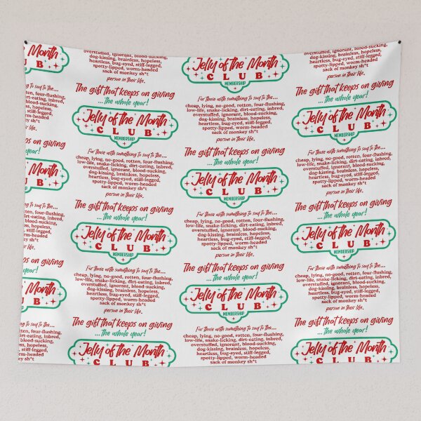 Item preview, Jelly of the Month Club Membership - Christmas Vacation designed and sold by darklordpug.