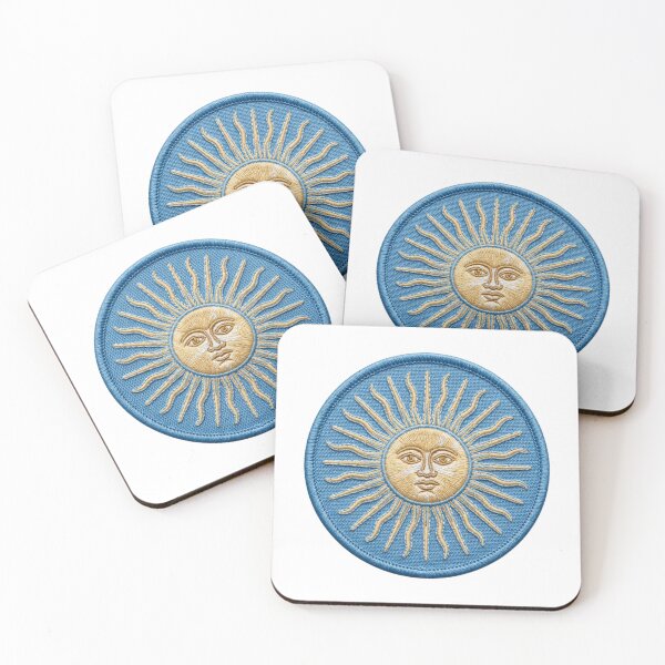 Item preview, Embroidered Sun of May Patch - Argentina Football Crest Design designed and sold by VisualStudio97.