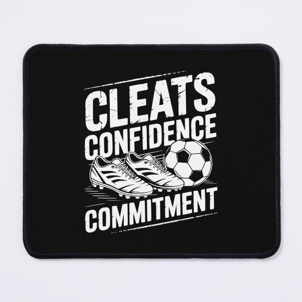 Item preview, Cleats Confidence Commitment designed and sold by theartfulaspie.