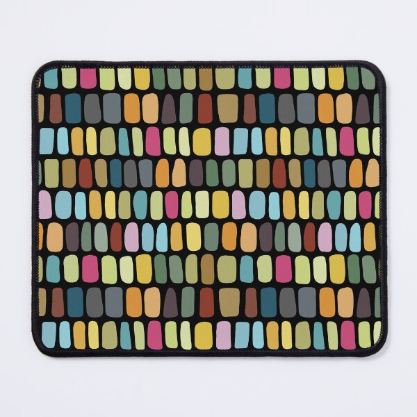 Item preview, Hand Drawn Rectangles in Jewel Tones designed and sold by Unhinged Heather.