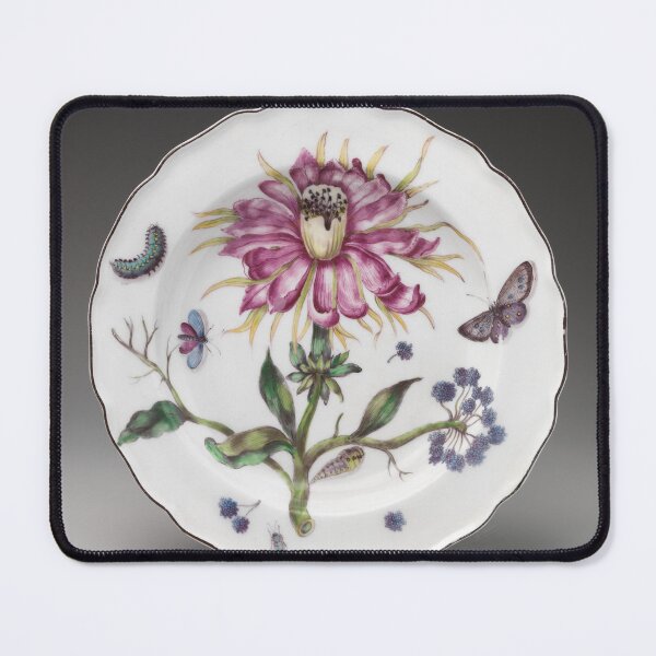 Item preview, Botanical plate with thistle - Cottagecore Botanical Public Domain Art Print designed and sold by Presly.