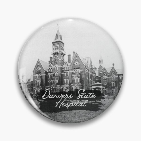 Item preview, Danvers State Hospital Cursive Caption designed and sold by GhostlyWorld.