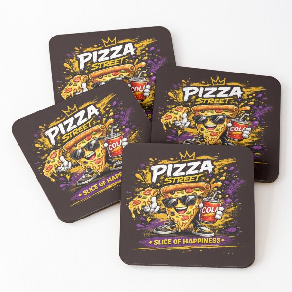 Item preview, Pizza Street – Slice Of Happiness designed and sold by IZZO CREATIVE STUDIO.