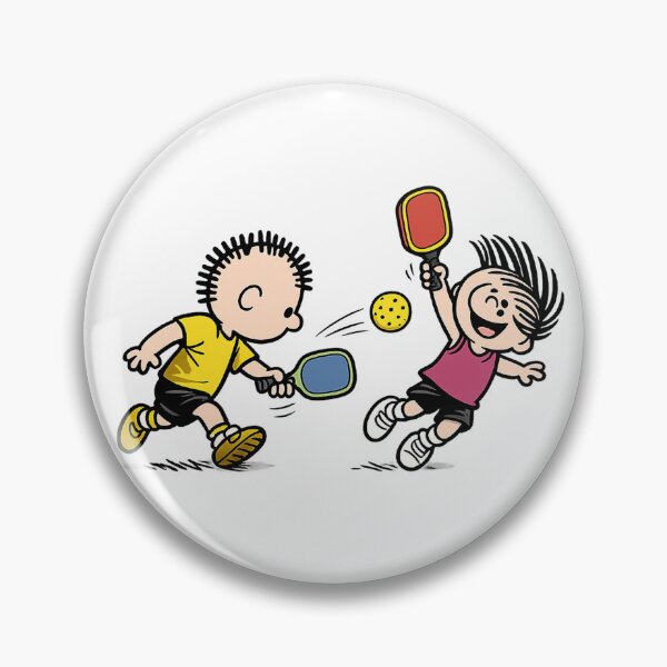 Item preview, Peanuts Pickleball Friends – Vintage Pickleball Cartoon Design designed and sold by StudioAyinla.