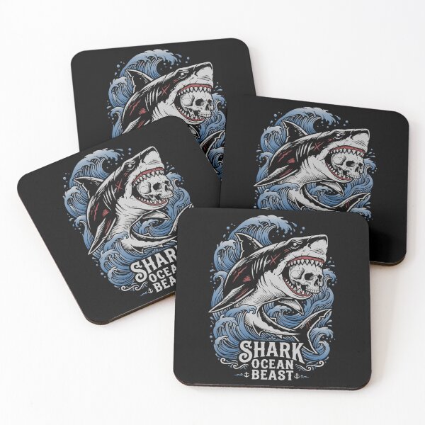 Item preview, Shark Ocean Beast - Vintage Nautical Dark Art designed and sold by fabiandesigns88.