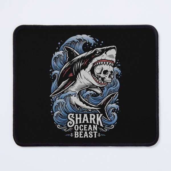 Item preview, Shark Ocean Beast - Vintage Nautical Dark Art designed and sold by fabiandesigns88.