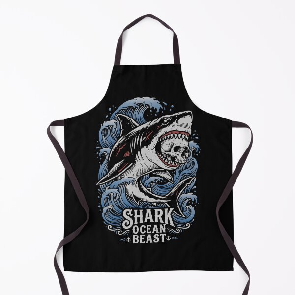 Item preview, Shark Ocean Beast - Vintage Nautical Dark Art designed and sold by fabiandesigns88.
