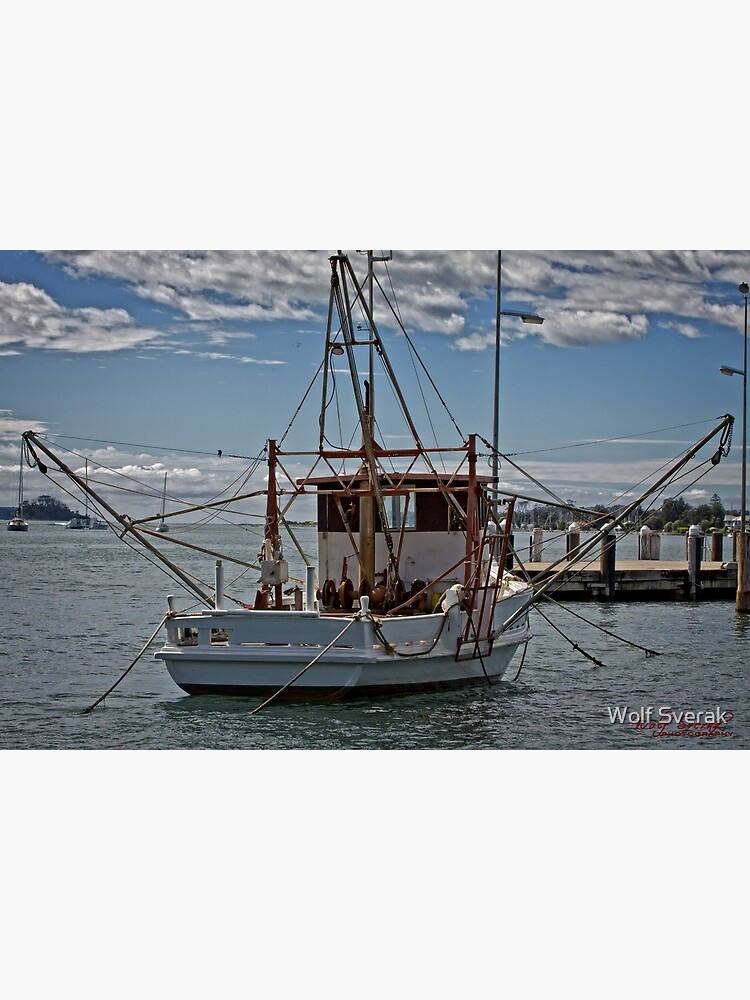 "Fishing Boat in Batemans Bay/NSW/Australia" Poster by ausigreybear