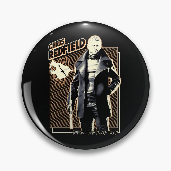 Item preview, Chris Redfield Hound Wolf Squad Japanese Gaming designed and sold by sergio-prints.