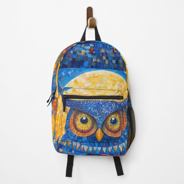 Item preview, Golden Halo Owl Painting designed and sold by Soul Garden Studio.