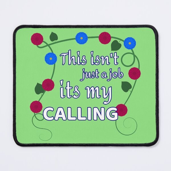 Item preview, Kindergarten teacher, it's my calling designed and sold by RedPoppyStudio.