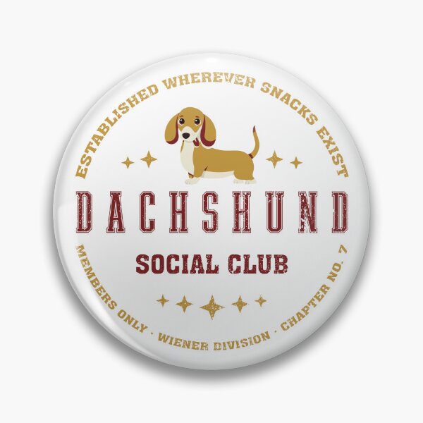 Item preview, Dachshund Social Club | Funny Wiener Dog Varsity | Dachshund Gift | Sausage Dog Vintage designed and sold by The Dog Club.