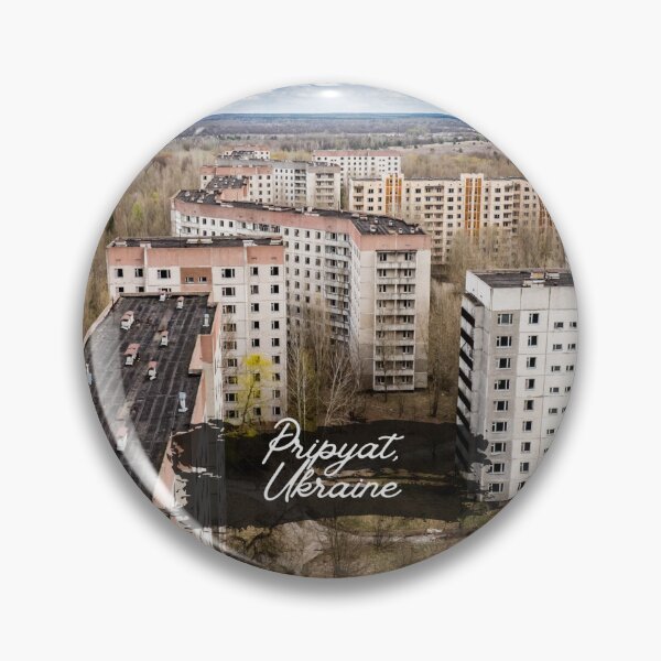 Item preview, Pripyat, Ukraine Cursive Caption designed and sold by GhostlyWorld.