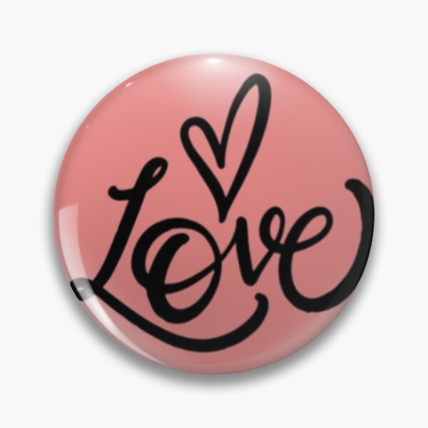 Item preview, Love Heart Background Typography Design designed and sold by PixelVibe Art.