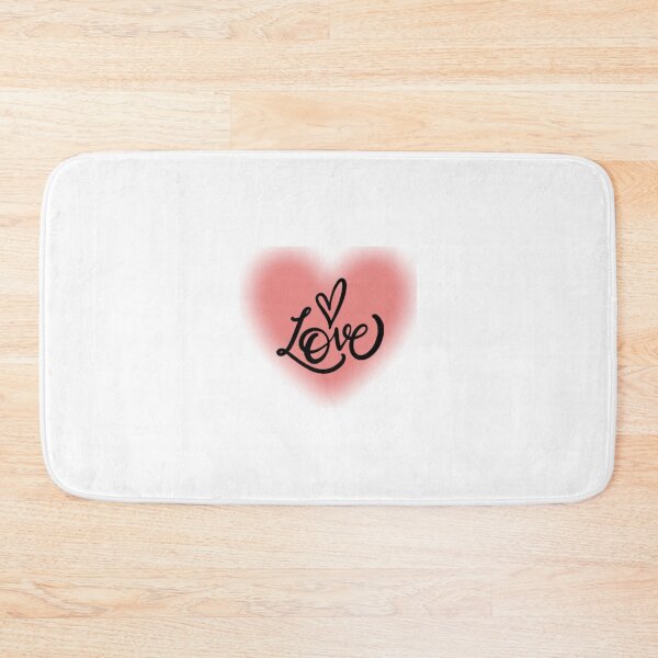Item preview, Love Heart Background Typography Design designed and sold by PixelVibe Art.