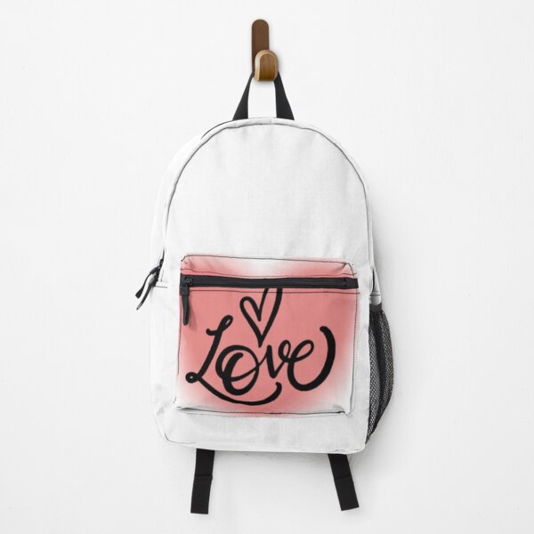 Item preview, Love Heart Background Typography Design designed and sold by PixelVibe Art.
