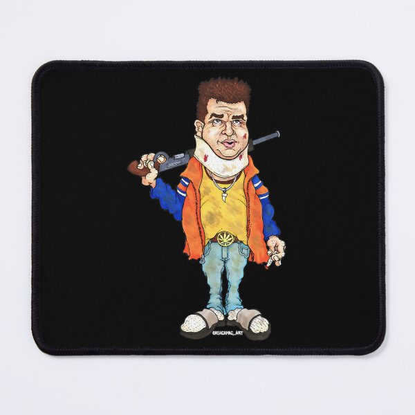 Item preview, Danny McBride Caricature Pineapple Express Red Illustration designed and sold by sergio-prints.