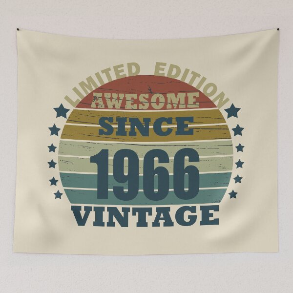 Item preview, Born in 1966 Vintage 60th Birthday designed and sold by Alexaltay.
