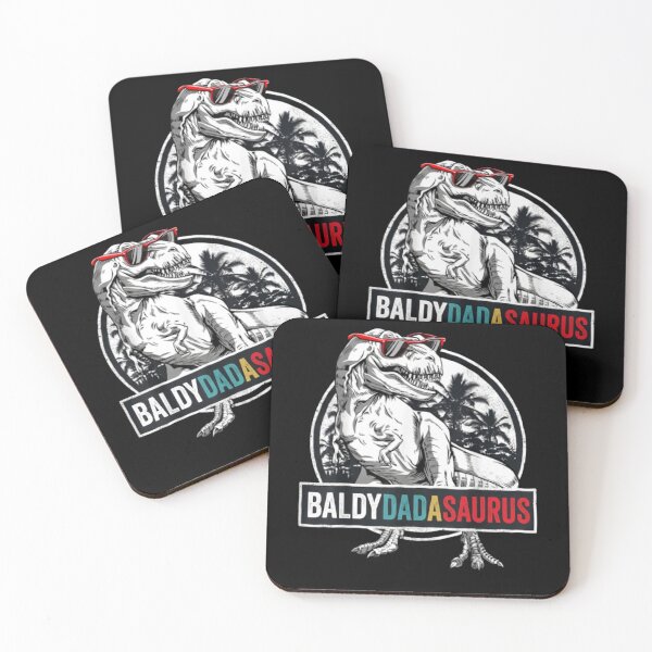 Item preview, Baldy Dad A Saurus Rex Funny Bald Dinosaur Dad Men Father Gift T-Shirt designed and sold by 519xdesign.