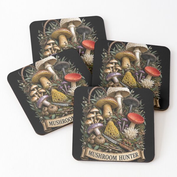 Item preview, mashroom hunter vintage forest forager design designed and sold by gypsy-joker.