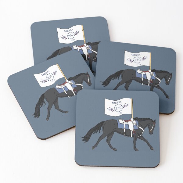 Item preview, America’s 250th Celebration (Black horse w/black outline designed and sold by OWR-Artistry.