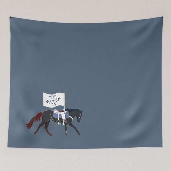 Item preview, America’s 250th Celebration (Black horse w/colorful outline designed and sold by OWR-Artistry.