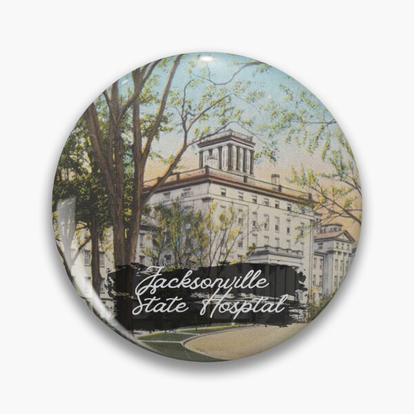 Item preview, Jacksonville State Hospital Cursive Caption designed and sold by GhostlyWorld.