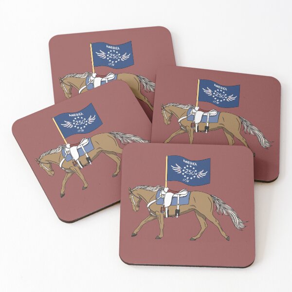Item preview, America’s 250th Celebration (Palomino w/black outline designed and sold by OWR-Artistry.