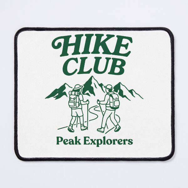 Item preview, Hike Club Peak Explorers – Mountain Hiking Graphic Tee designed and sold by cladeart.
