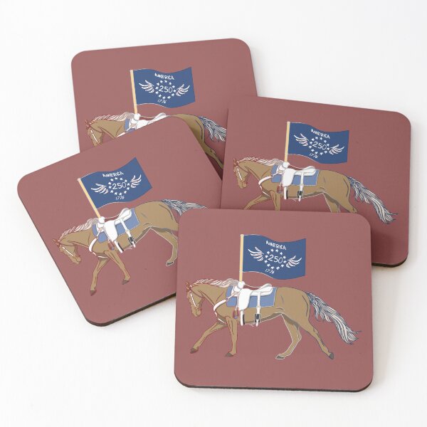 Item preview, America’s 250th Celebration (Palomino w/colorful outline designed and sold by OWR-Artistry.