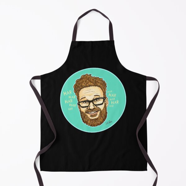 Item preview, Seth Rogen Caricature Laughing Har Har Har designed and sold by sergio-prints.