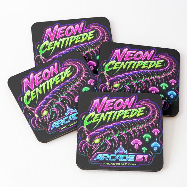 Item preview, Arcade 51: Neon Centipede designed and sold by Arcade51az.
