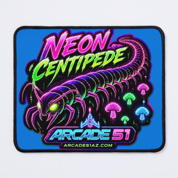 Item preview, Arcade 51: Neon Centipede designed and sold by Arcade51az.