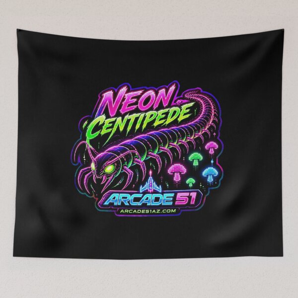 Item preview, Arcade 51: Neon Centipede designed and sold by Arcade51az.