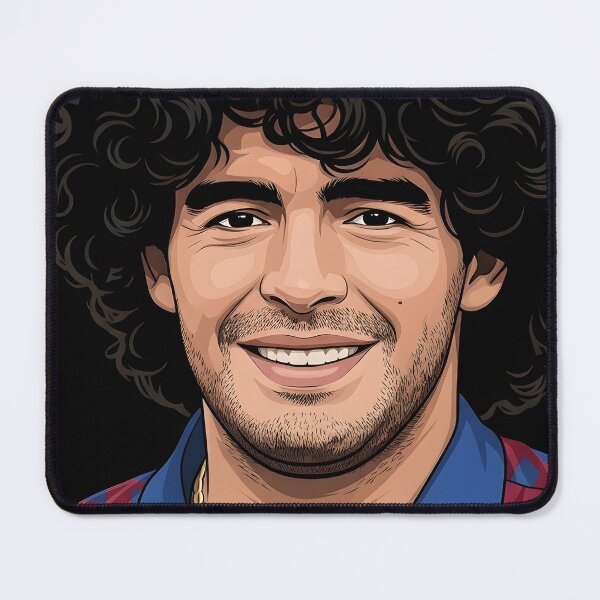 Item preview, Diego Maradona Vector Illustration designed and sold by Boruto1231.