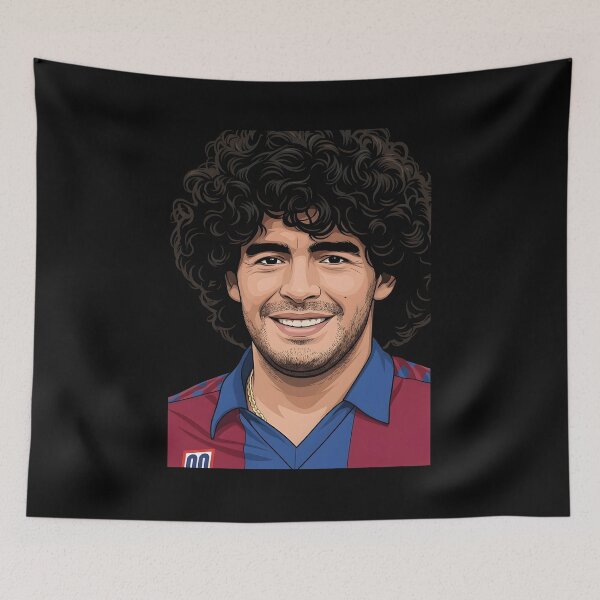 Item preview, Diego Maradona Vector Illustration designed and sold by Boruto1231.