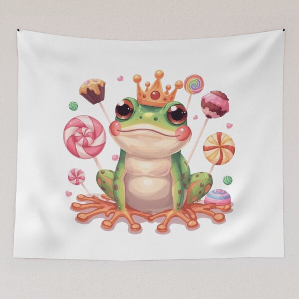 Item preview, Candy Frog Kawaii Sticker designed and sold by Stylestickers55.