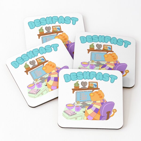 Item preview, Deskfast – Eat, Drink, Create, Repeat designed and sold by BritishDelights.